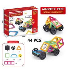 Магнітний конструктор 3366-31 (72) 44 деталі, наліпки, в коробці