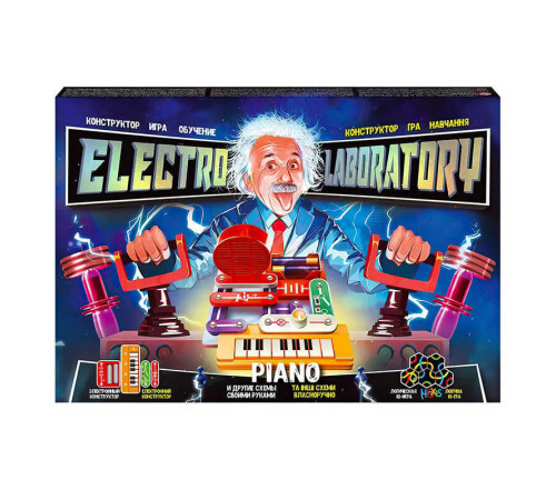 гр Електронний конструктор "Electro Laboratory. Piano" Elab-01-02 (5) "Danko Toys", у коробці гр Електронний конструктор "Electro Laboratory. Piano" Elab-01-02 (5) "Danko Toys", у коробці