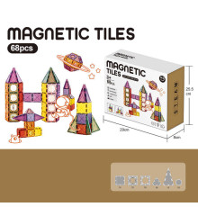 Магнітний конструктор XC-C 6 (16/2) 68 деталей, в коробці