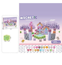 Магнітний конструктор CH 1333 (24) 140 деталей, довжина ребра кубика 2 см, в коробці