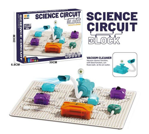 Електронний конструктор D 1001 (60/2) 21 деталь, в коробці