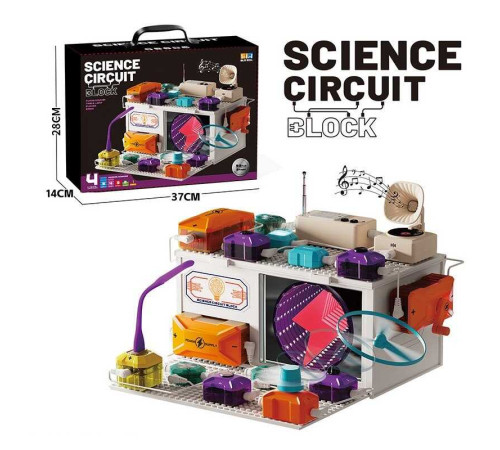 Електронний конструктор D 4012 (18/2) в коробці