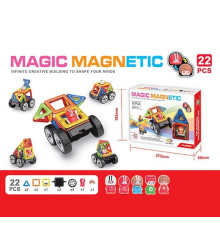 Магнітний конструктор JH 8609 (72/2) 22 деталі, в коробці