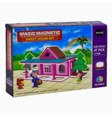 Магнітний конструктор JH 8818 (36) "Пошта", 47 деталей, в коробці