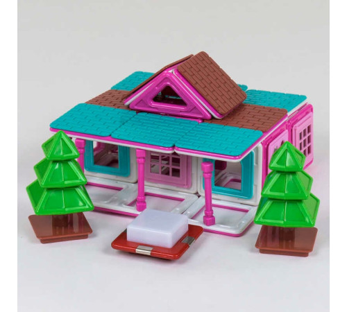 Магнітний конструктор JH 8818 (36) "Пошта", 47 деталей, в коробці Магнітний конструктор JH 8818 (36) "Пошта", 47 деталей, в коробці