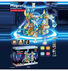 Магнітний конструктор 6805 A (12/2) 136 деталей, в коробці