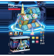 Магнітний конструктор 6806 A (18/2) 82 деталі, в коробці