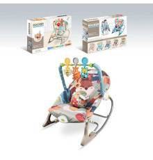 Шезлонг 68156-1 (8) мелодії, 3 підвіски, заспокійлива вібрація, в коробці