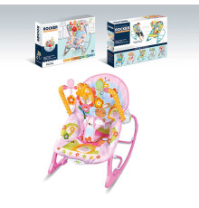 Шезлонг 68112-1 (8) мелодії, 3 підвіски, заспокійлива вібрація, в коробці