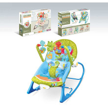 Шезлонг 68123-1 (8) мелодії, 3 підвіски, заспокійлива вібрація, в коробці