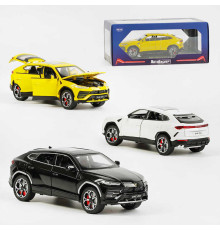 Машинка GT - 06441 (24/2) "Авто Експерт", 3 кольори, металопластик, 1:24, звук, світло, інерція, рухомі елементи, у коробці, ВИДАЄТЬСЯ МІКС ВИДІВ