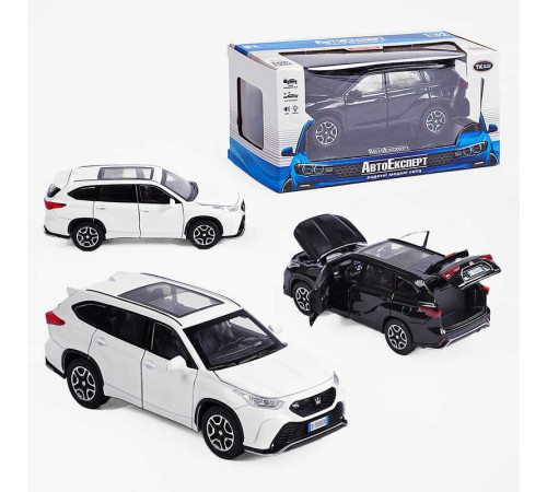 Машинка 53600 (48) "Авто Експерт", 2 кольори, металопластик, 1:32, звук, світло, інерція, відчиняються двері, у коробці