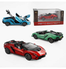 Машина TX 63310 (48/2) "Авто Експерт", 3 кольори, металопластик, масштаб 1:22, світло, звук, інерція, відчиняються двері, багажник та капот, в коробці, ВИДАЄТЬСЯ ТІЛЬКИ МІКС ВИДІВ
