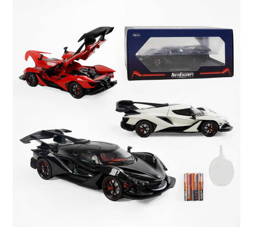 Машинка GT - 20833 (24/2) "Авто Експерт", 3 види, металопластик, 1:24, звук, парогенерація, піпетка, світло, інерція, відкриваються двері, у коробці, ВИДАЄТЬСЯ МІКС ВИДІВ