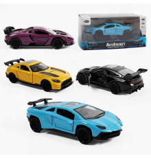 Машинка MG-87441 (120/2) "Авто Експерт", металопластик, масштаб 1:36, інерція, відчиняються двері, в коробці, ВИДАЄТЬСЯ ТІЛЬКИ МІКС ВИДІВ