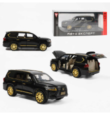 Джип RS-07596 (24) "Авто Експерт", металопластик, 1:24, звук, світло, інерція, відчиняються двері, в коробці