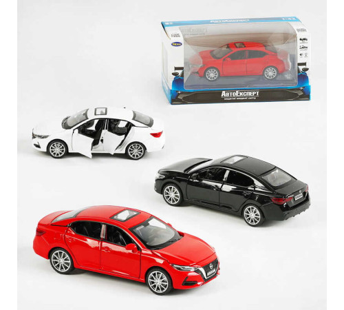 Машинка TK - 10584 (48/2) "Авто Експерт", 3 кольори, металопластик, 1:32, звук, світло, інерція, рухомі елементи, в коробці, ВИДАЄТЬСЯ МІКС ВИДІВ