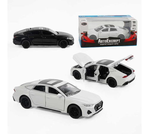 Машинка 40867 (48/2) "Авто Експерт" 2 види, металопластик, 1:32, звук, світло, інерція, рухомі елементи, в коробці