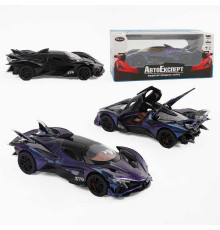 Машинка 71930 (48/2) "Авто Експерт" 2 види, металопластик, 1:32, звук, світло, інерція, відкриваються двері, в коробці