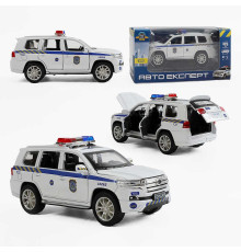 Машина 41153 (72/2) "Авто Експерт", масштаб 1:32, світло, звук, інерція, відчиняються двері, багажник, капот, в коробці