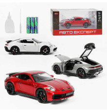 Машинка TX 51466 (48/2) "Авто Експерт", 3 види, металопластик, масштаб 1:22, світло, звук, інерція, відчиняються двері, багажник та капот, в коробці, ВИДАЄТЬСЯ МІКС