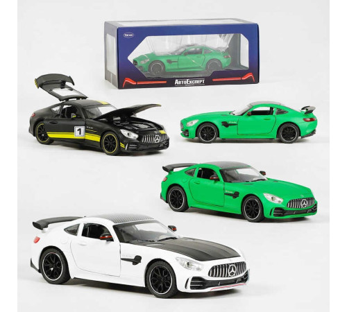 Машинка GT- 06309 (24/2) 3 види, "АвтоЕксперт", металопластик, 1:24, звук, світло, інерція, рухомі елементи, у коробці, ВИДАЄТЬСЯ МІКС ВИДІВ