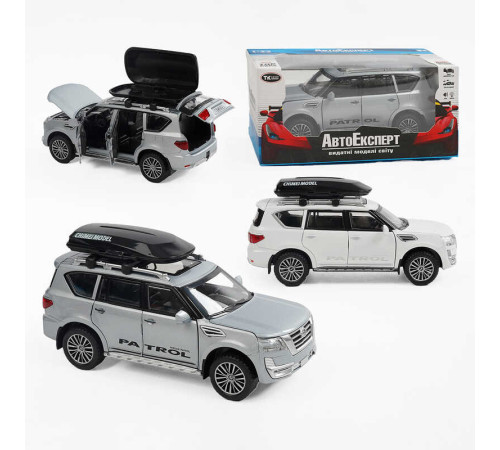 Машинка 50915 (48/2) "Авто Експерт" 2 види, металопластик, 1:32, звук, світло, інерція, відкриваються двері, в коробці