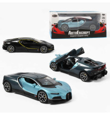 Машинка 22805 (48/2) "Авто Експерт", 2 кольори, металопластик, 1:32, світло, звук, інерція, відчиняються двері, багажник, капот, в коробці