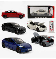 Машинка RS-71086 (24) "Авто Експерт", 5 кольорів, електромобіль, зарядна станція, металопластик, масштаб 1:24, звук, світло, інерція, відчиняються двері, в коробці, ВИДАЄТЬСЯ ТІЛЬКИ МІКС ВИДІВ