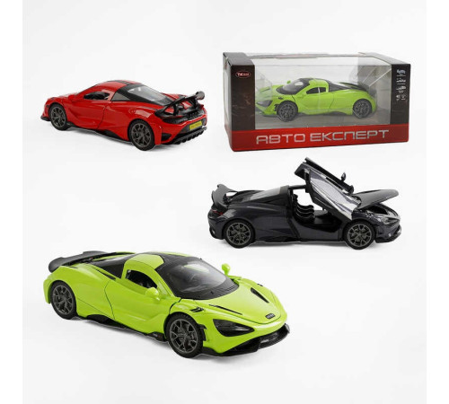 Машина TX 93680 (48/2) "Авто Експерт", 3 кольори, металопластик, масштаб 1:22, світло, звук, інерція, відчиняються двері, капот, в коробці ВИДАЄТЬСЯ ТІЛЬКИ МІКС ВИДІВ