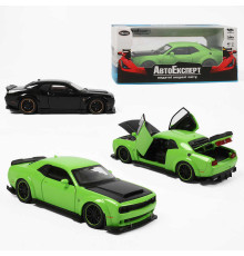 Машинка 23622 (48/2) "Авто Експерт", 2 кольори, металопластик, 1:32, світло, звук, інерція, відчиняються двері, багажник, капот, в коробці