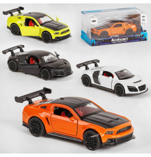 Машинка MG - 80915 (120/2) "Авто Експерт", 4 види, 1:36, світло, звук, інерція, в коробці, ВИДАЄТЬСЯ ТІЛЬКИ МІКС ВИДІВ