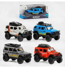 Машинка MG - 10315 (120/2) "Авто Експерт" 4 види, металопластик, 1:36, звук, світло, інерція, відчиняються двері, в коробці ВИДАЄТЬСЯ МІКС ВИДІВ