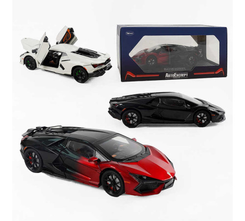 Машинка GT - 11732 (24) "Авто Експерт", металопластик, 1:24, звук, світло, інерція, відкриваються двері, у коробці, ВИДАЄТЬСЯ МІКС ВИДІВ