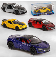 Машинка MG - 90378 (120/2) "Авто Експерт", 2 види, по 2 кольори, 1:36, світло, звук, інерція, в коробці ВИДАЄТЬСЯ МІКС ВИДІВ