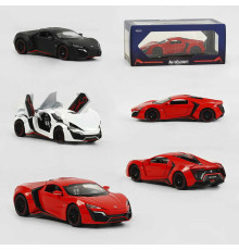 Машинка GT - 07670 (24/2) "Авто Експерт", 3 кольори, металопластик, 1:24, звук, світло, інерція, рухомі елементи, у коробці, ВИДАЄТЬСЯ МІКС ВИДІВ