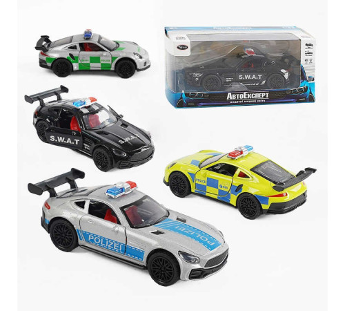 Машинка MG 47110 (120/2) "Авто Експерт", 4 види, металопластик, масштаб 1:36, інерція, відчиняються двері, в коробці, ВИДАЄТЬСЯ ТІЛЬКИ МІКС ВИДІВ