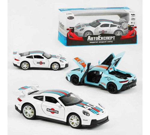 Машинка 78377 (48/2) "Авто Експерт", 2 види, металопластик, 1:32, звук, світло, інерція, рухомі елементи, в коробці