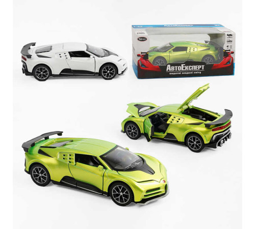 Машинка 96872 (48/2) "Авто Експерт" 2 види, металопластик, 1:32, звук, світло, інерція, відкриваються двері, в коробці