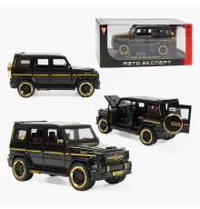 Джип RS-61800 (24) "Авто Експерт", металопластик, 1:24, звук, світло, інерція, відчиняються двері, в коробці