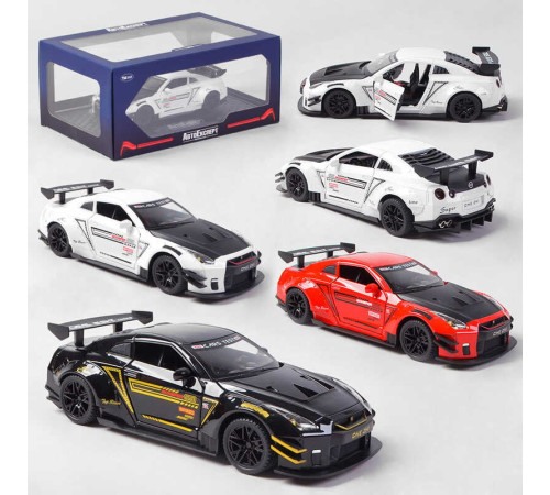 Машина GT - 2247 (24/2) "Авто Експерт Преміум" 3 кольори, металопластик, 1:24, інерція, світло, звук, відчиняються на верх дверей, багажник, капот, в коробці, МІКС ВИДІВ