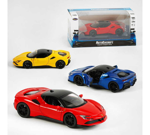 Машинка TK - 19002 (48) "Авто Експерт", 3 кольори, металопластик, 1:32, звук, світло, інерція, рухомі елементи, в кор, ВИДАЄТЬСЯ ТІЛЬКИ МІКС ВИДІВ