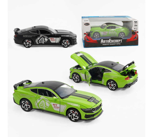 Машинка 60333 (48/2) "Авто Експерт" 2 види, металопластик, 1:32, звук, світло, інерція, рухомі елементи, в коробці