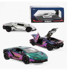 Машинка GT - 14225 (24/2) "Авто Експерт", 2 кольори, металопластик, звук, підсвічування,1:24, інерція, відчиняються двері, капот, багажник, у коробці, ВИДАЄТЬСЯ МІКС ВИДІВ