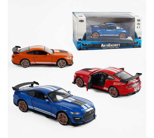 Машинка DL 74145 (48/2) "Авто Експерт", 3 кольори, металопластик, масштаб 1:32, світло, звук, інерція, відчиняються двері, багажник та капот, в коробці, ВИДАЄТЬСЯ ТІЛЬКИ МІКС ВИДІВ