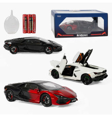 Машинка GT - 15622 (24/2) "Авто Експерт", 3 кольори, металопластик, 1:24, звук, світло, інерція, парогенерація, відчиняються двері, капот, багажник, у коробці, ВИДАЄТЬСЯ МІКС ВИДІВ