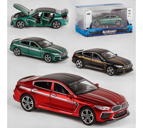 Машинка ТК - 3054 (32) "Авто Експерт", 3 кольори, металопластик, 1:32, світло, звук, інерція, відчиняються двері, багажник, капот, в коробці, ВИДАЄТЬСЯ ТІЛЬКИ МІКС ВИДІВ