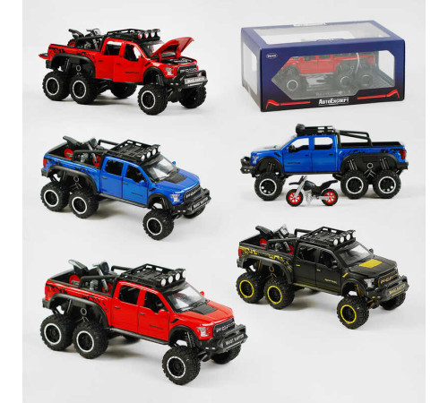 Машинка GT - 02291 (24/2) "Авто Експерт", 3 кольори, металопластик, 1:24, звук, світло, інерція, рухомі елементи, у коробці, ВИДАЄТЬСЯ МІКС ВИДІВ