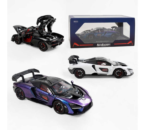 Машинка GT - 16014 (24) "Авто Експерт", 3 види, металопластик, 1:24, звук, світло, інерція, відкриваються двері, у коробці, ВИДАЄТЬСЯ МІКС ВИДІВ