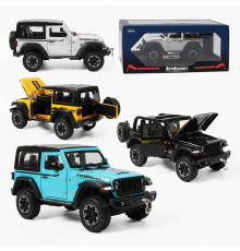 Джип GT - 94911 (24/2) "Авто Експерт", 4 кольори, металопластик, звук, підсвічування,1:24, інерція, відчиняються двері, капот, багажник, в коробці, ВИДАЄТЬСЯ МІКС ВИДІВ